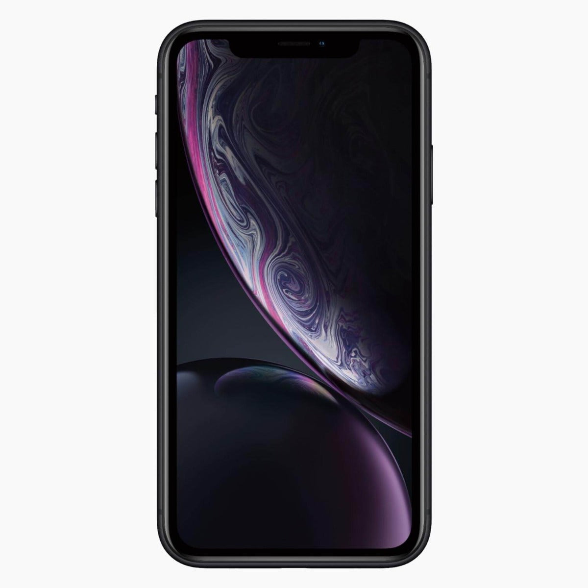 refurbished iPhone XR 128 GB svart - framsida