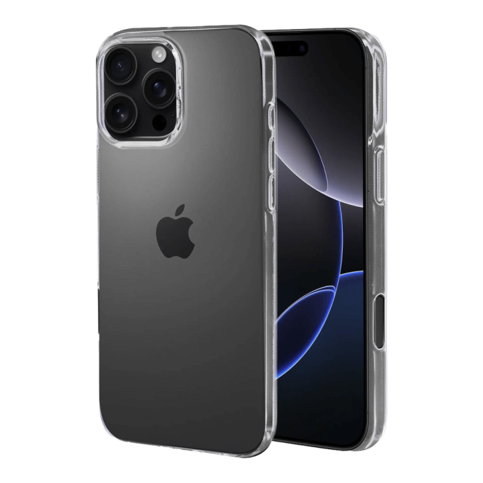 refurbished genomskinligt skal iPhone 16 Pro Max