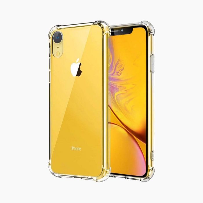 Refurbished genomskinligt skal iPhone XR