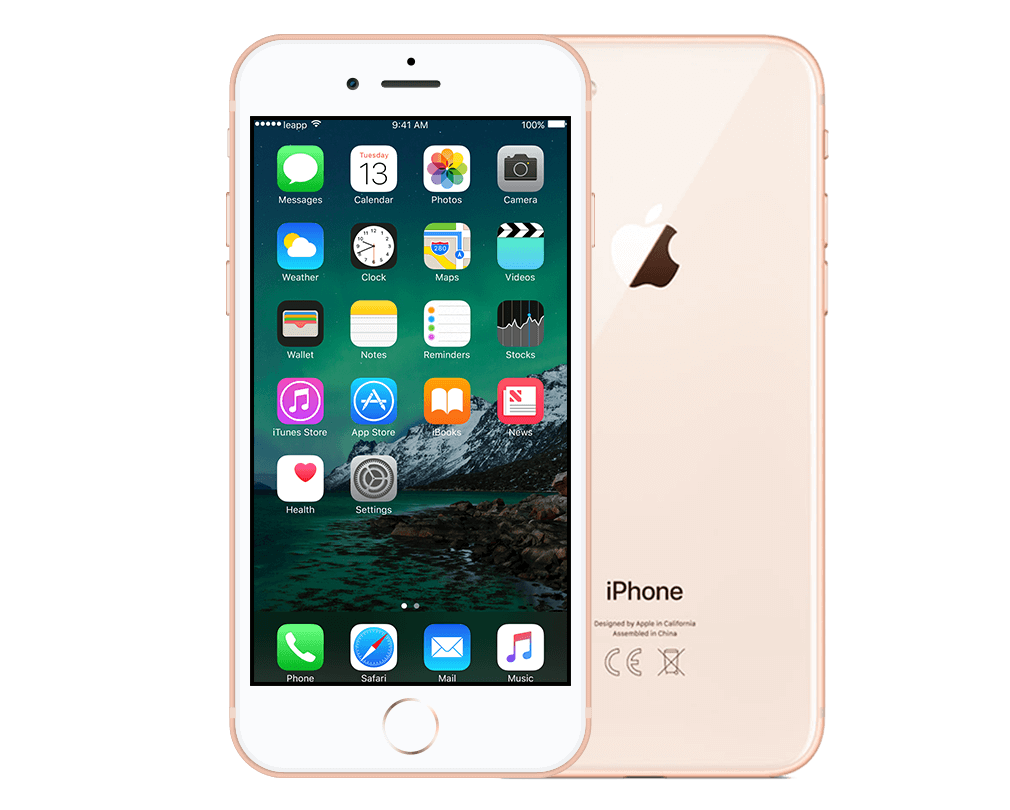 refurbished iPhone 8 256 GB guld